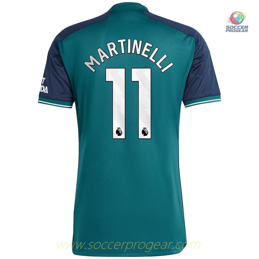 Martinelli 2023 2024 Arsenal Third Shirt
