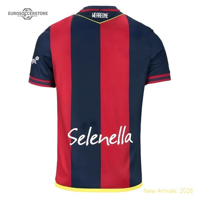 2024-2025 Bologna Cl Home Shirt - Competitive Price - Premium Collection