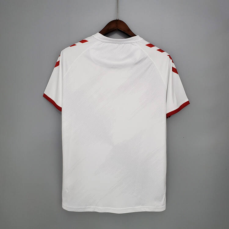 Denmark Soccer Shirt Euro 2020 White Soccer Jersey - Official Replica