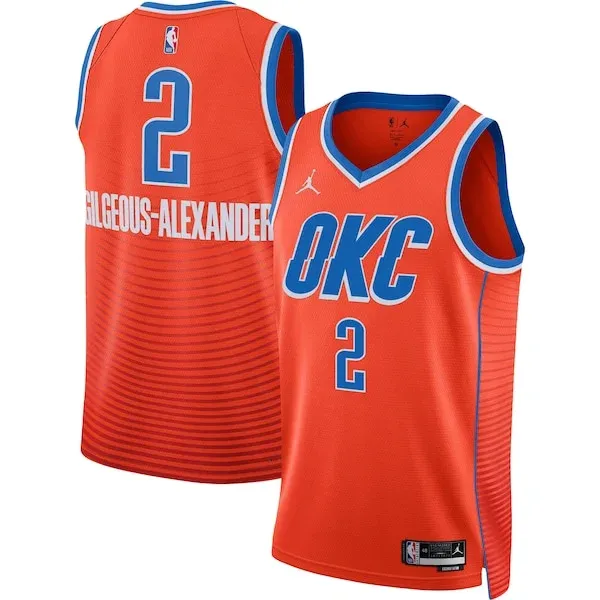 Shai Gilgeous-Alexander OKC Swingman Jersey - classic authentic -