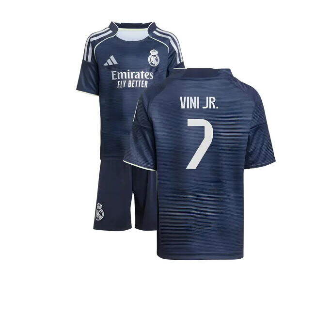 Real Madrid CF Official 2025-2026 Kit (Vini Jr. 7) | Replica | Durable