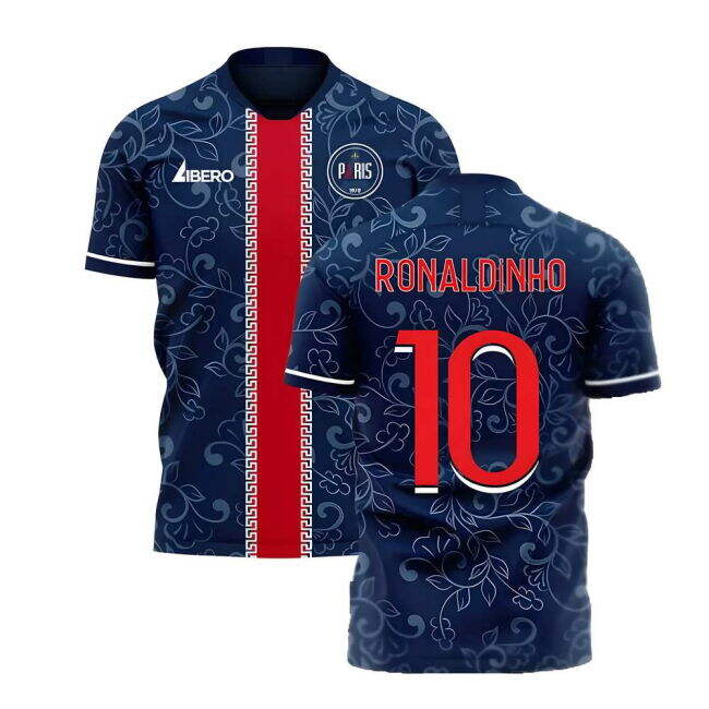 Match Quality Supporter Psg Home Concept Football Kit Libero Ronal...