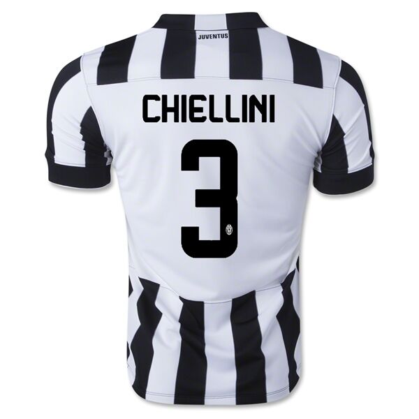 Juventus 1415 CHIELLINI 3 Home Shirt - Official Replica 17319