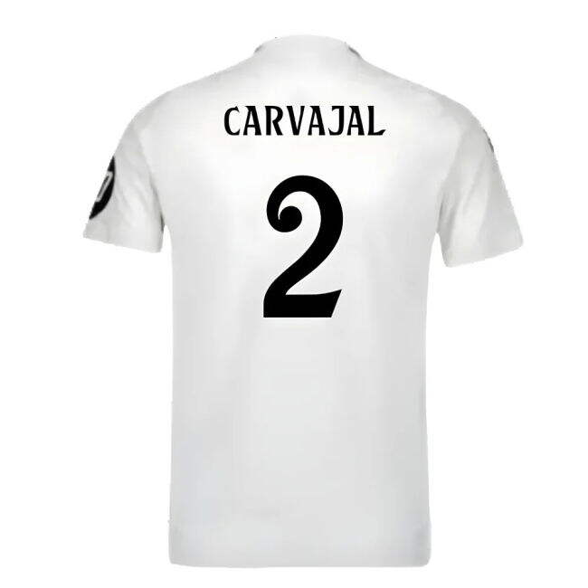 2024-2025 Real Madrid Authentic Home Shirt (Carvajal 2)