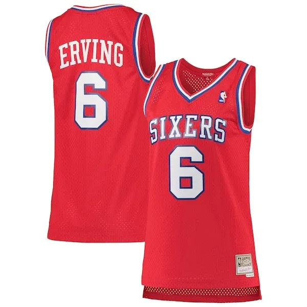 Julius Erving PHI Swingman Jersey - authentic NBA - Red training