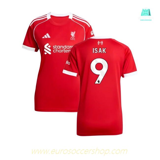 2025-2026 Liverpool Home Shirt (Womens) (Isak 9)