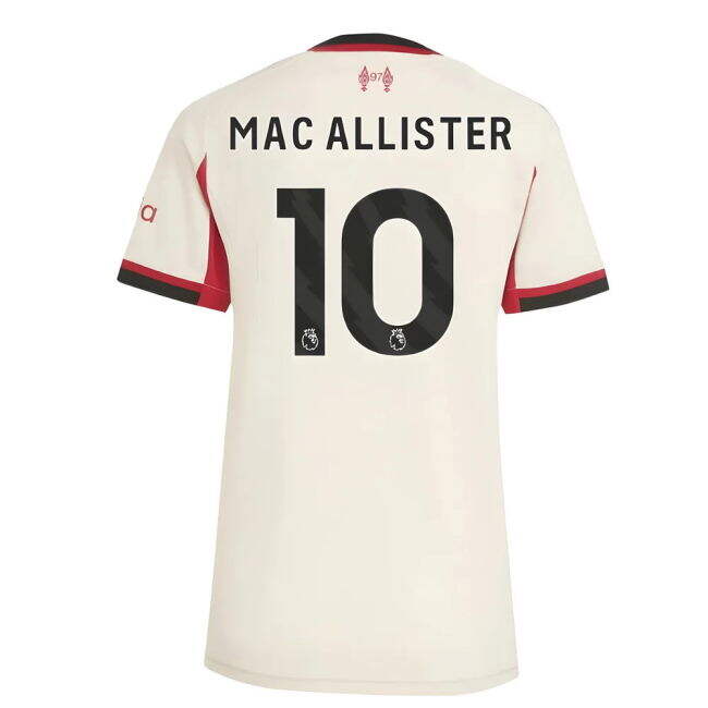 2025-2026 Liverpool Away Shirt (Womens) (Mac Allister 10) (Collecto...