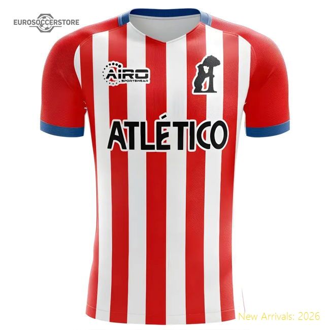 Supporter 2025-2026 Atletico Concept Training Shirt (Red-White) -