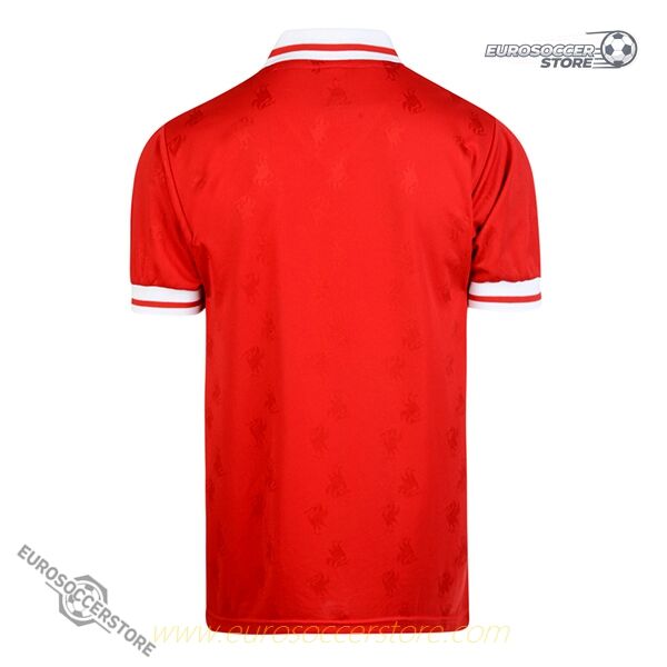 Liverpool's 1996-1997 Home Retro Football Jersey