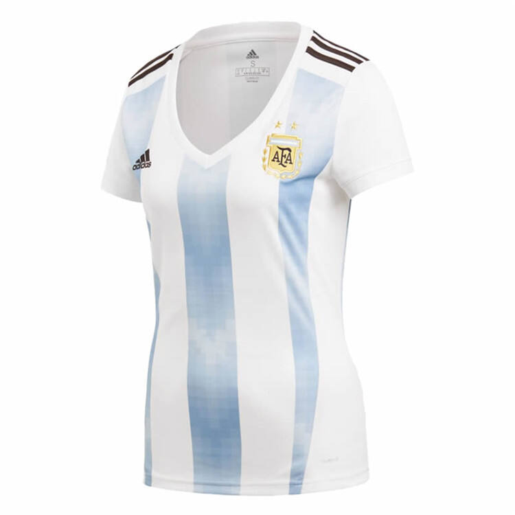 Argentina Home 2018 World Cup Women Soccer Jersey Shirt - World Cup