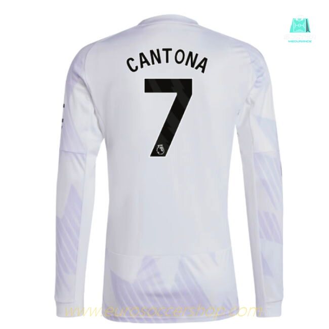 2025-2026 Man Utd Long Sleeve Away Shirt (Cantona 7)