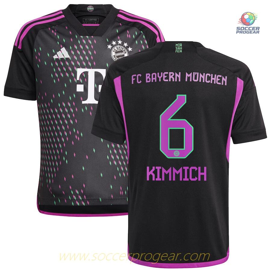 Bayern Munich Away Team Shirt 2023 2024 Kimmich