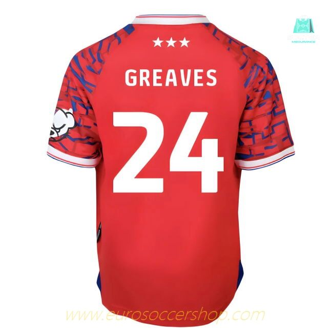 2025-2026 Ipswich Town Away Shirt (Kids) (Greaves 24)