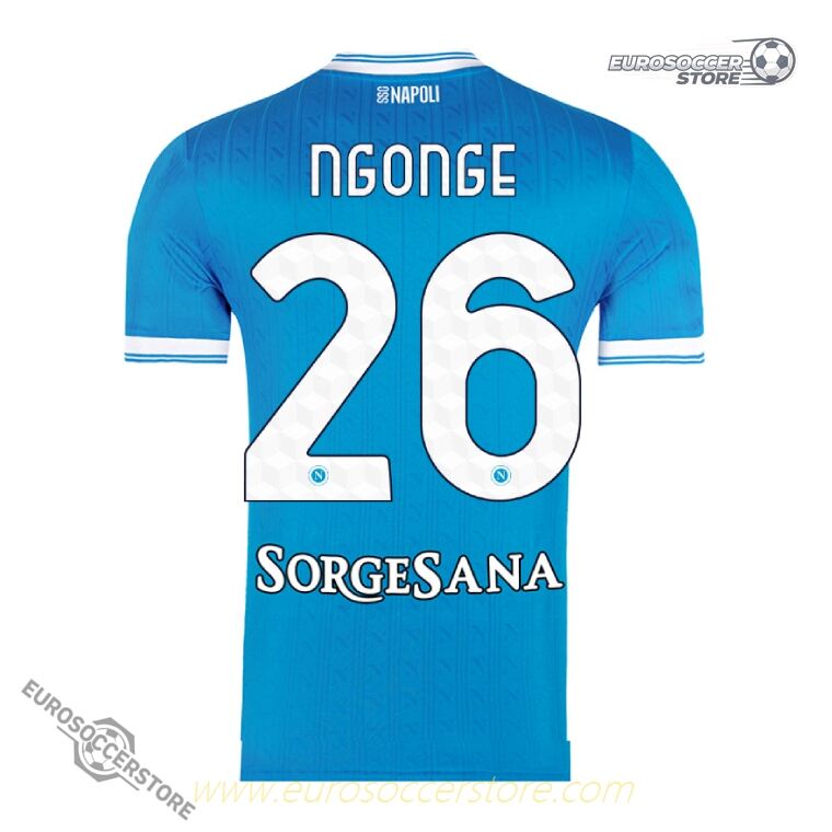 Napoli 25-26 Season Home Version NGONGE #26 Football Jersey