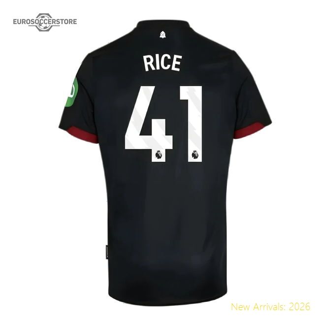 High-quality 2024-2025 West Ham Away Shirt (rice 41) - Economical