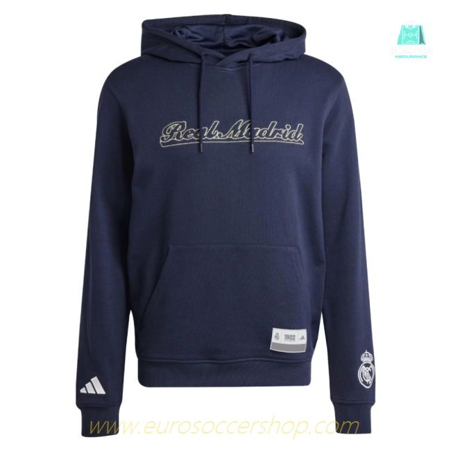 2025-2026 Real Madrid US Hoody (Legend Ink)