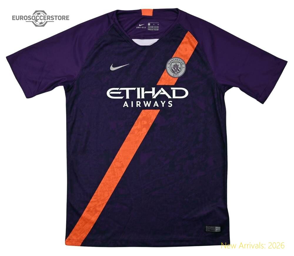 Men Mci Manchester City Third Third High-quality Jersey 2018