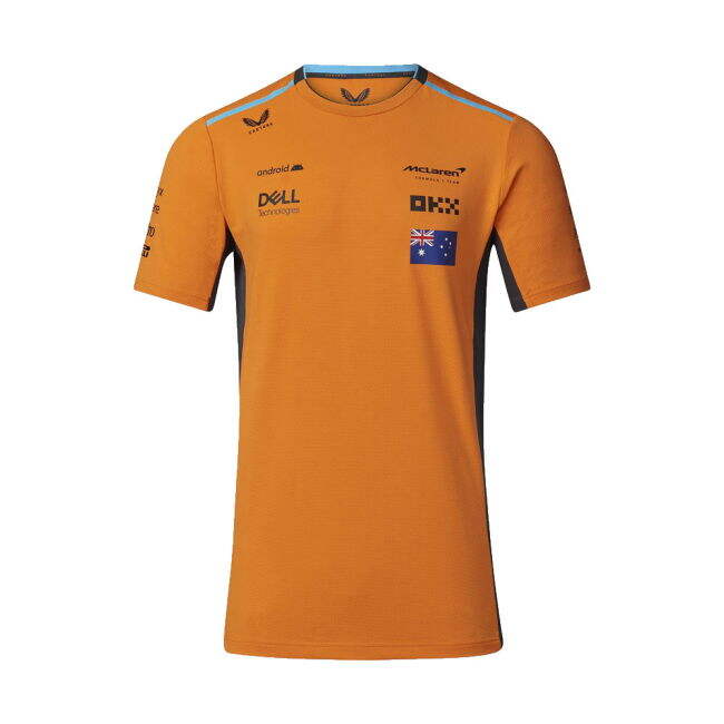 Euro Authentic 2023 McLaren F1 Piastri Set Up T-Shirt (Orange) Jersey