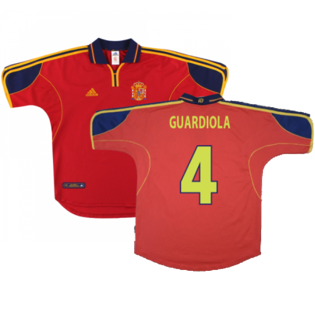 Spain Senior Team Pro Level Home Player Jersey (3)