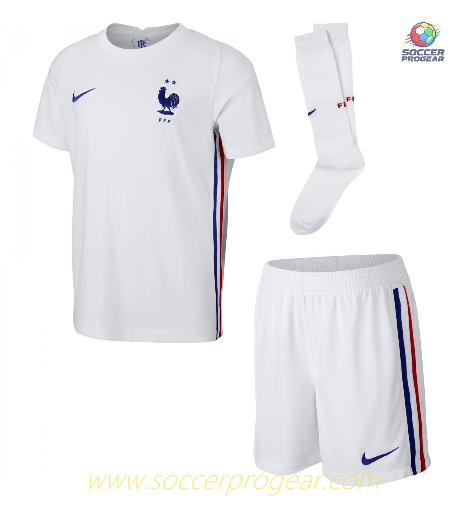 CHILDREN'S JERSEY TEAM OF FRANCE Replica AID 2020 2021