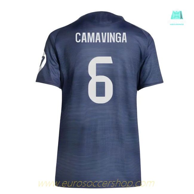 2025-2026 Real Madrid Authentic Away Shirt (Ladies) (Camavinga 6)