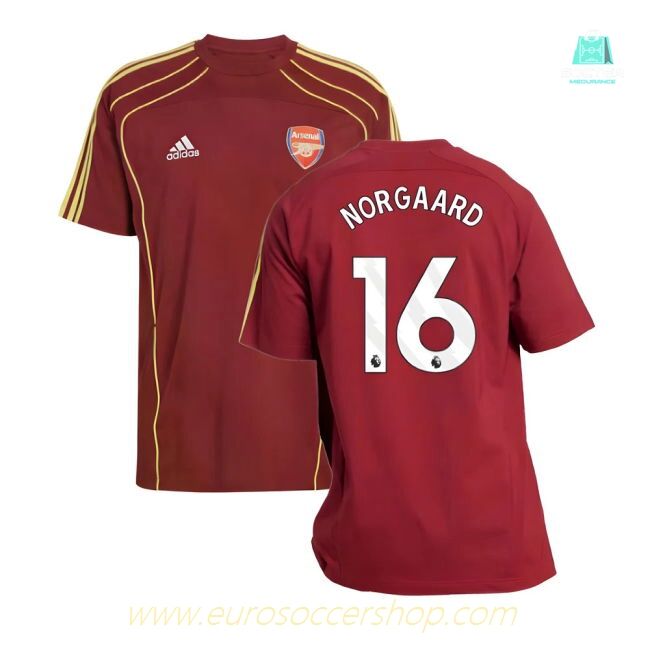2025-2026 Arsenal UBP Tee (Noble Maroon) (Norgaard 16)