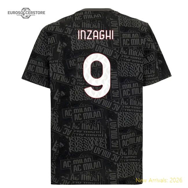 2025-2026 Ac Milan Home First-class Jersey Inzaghi Kappa Kombat