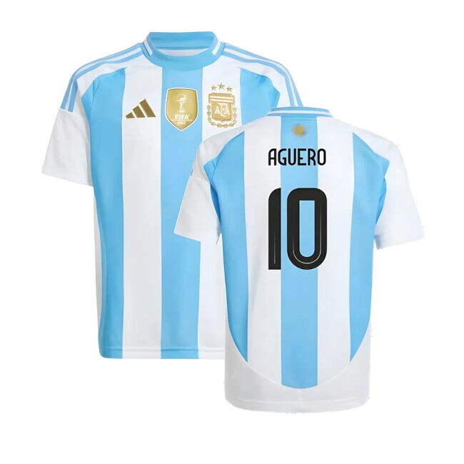 Kids New Argentina Home Football Shirt 2024-2025
