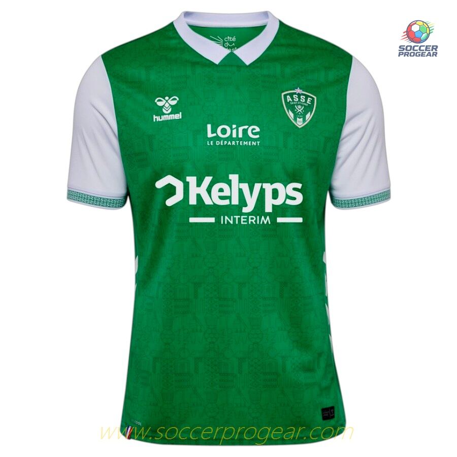 Saint Etienne Home Soccer Jersey 2025-26 Edition