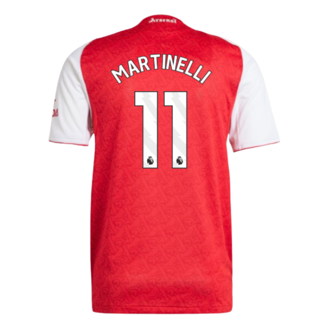2025-2026 Arsenal Authentic Home Shirt (Martinelli 11) (Match Day)