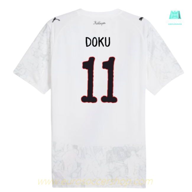 2025-2026 KIDSUPER x Manchester City CWC Shirt (White) (Doku 11)