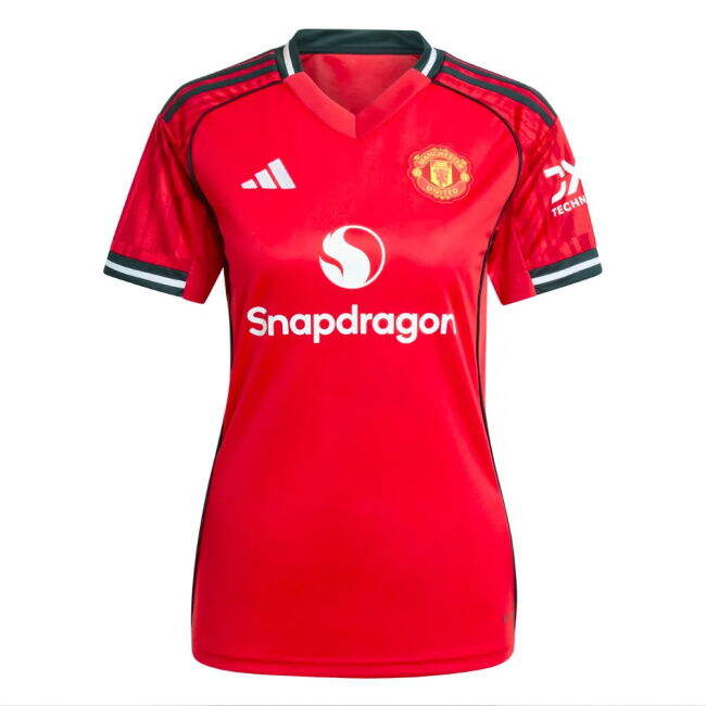 2025-20 Man Utd Official Home Soccer Jersey Fernandes #8 M Women S
