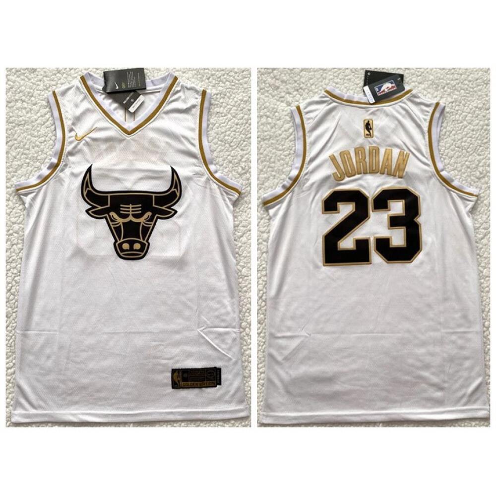 Jersey Chicago Bulls 23 White - - NBA Collection