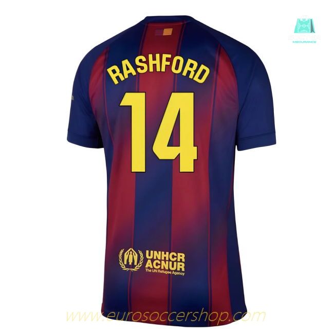 2025-2026 Barcelona Home Shirt (Rashford 14)