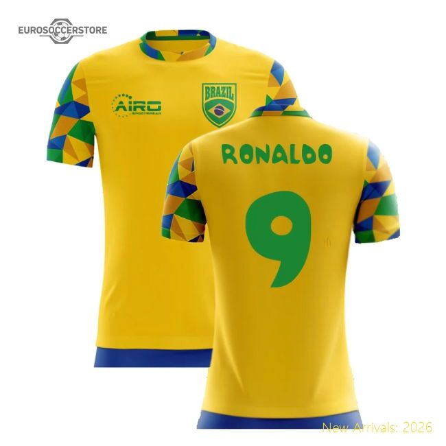 Ronaldo Brazil Jersey - Premium 2025-2026 Edition Timeless