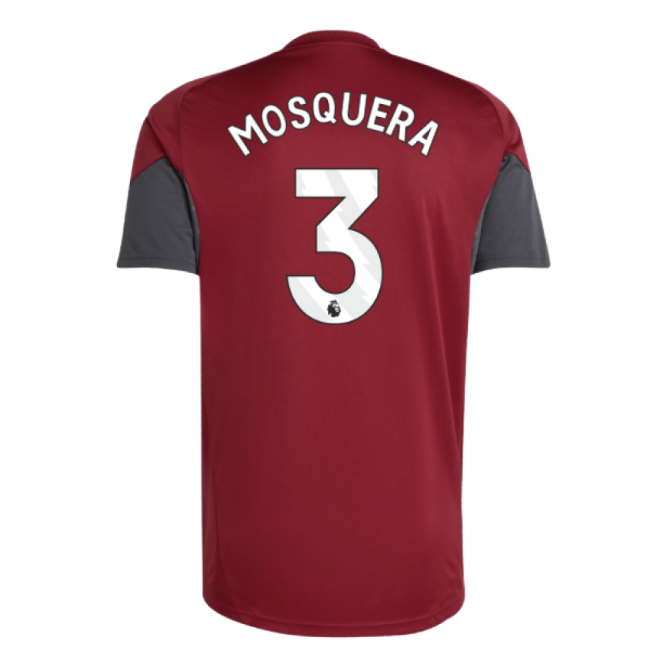 EPL Shirt 2025-2026 Arsenal Durable Stitching Top-Tier Burgundy A#834