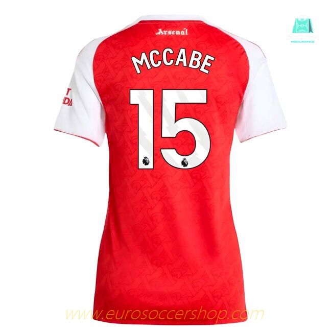 2025-2026 Arsenal Home Shirt (Womens) (McCabe 15)