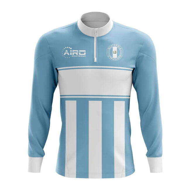 Match-Ready Fan-Favorite Guatemala Concept Football Half Zip Midlayer