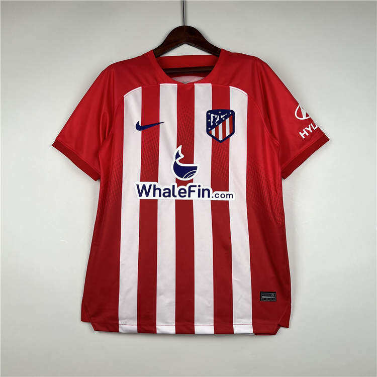 Atletico Madrid 2324 Home Football Shirt Soccer Jersey - Official