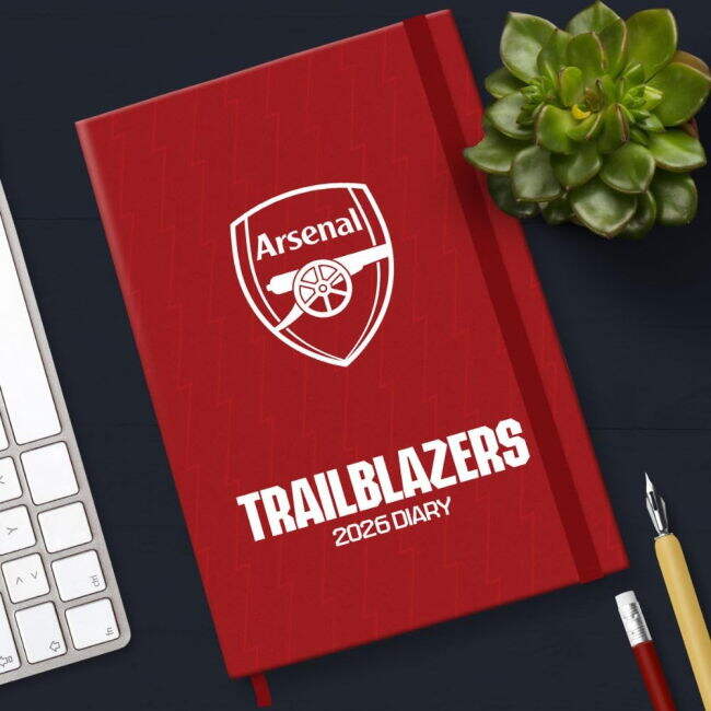 Arsenal FC A5 Diary 2026 - fan gear