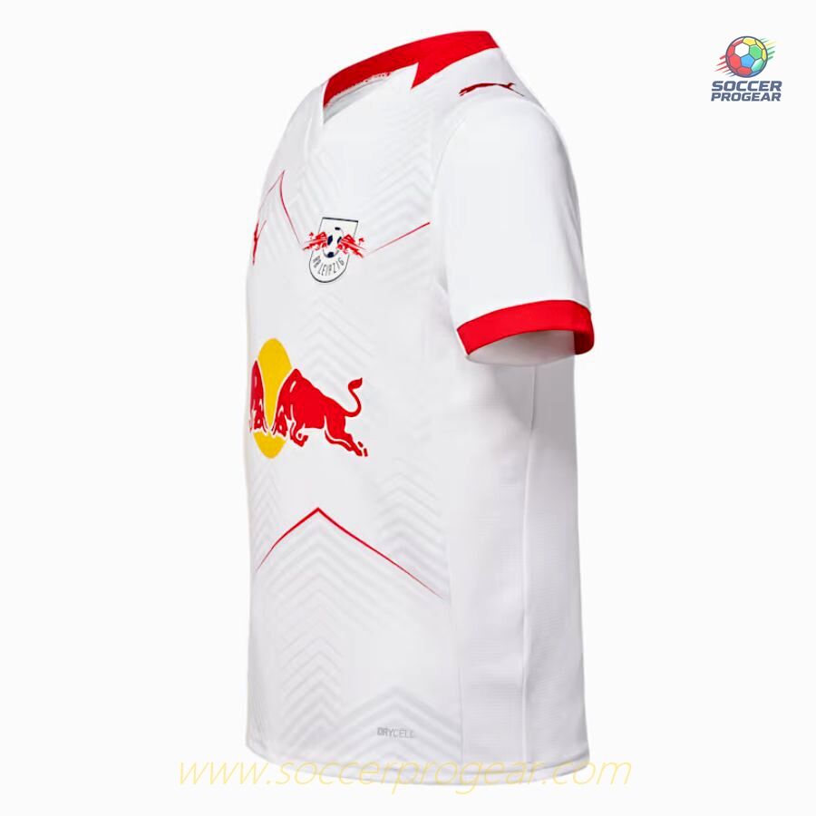 Red Bull Leipzig Home Team Football Jersey 2025/26 Collection