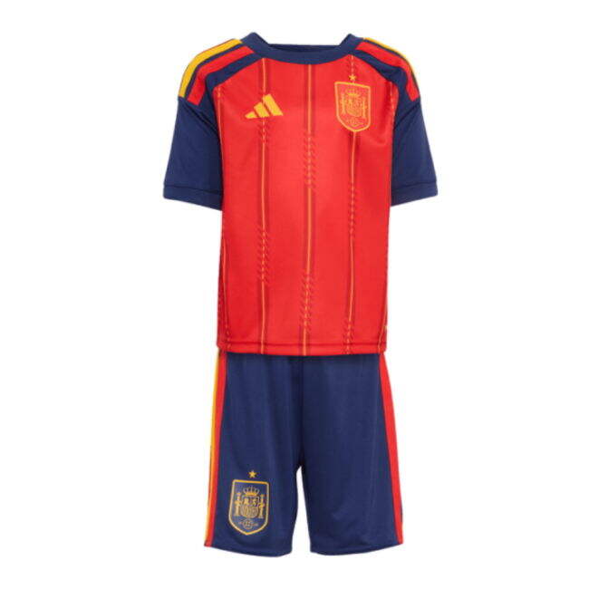 Modern Spain 2026-2027 Spain Home Youth Kit (Xavi 8) for Euro Champ...