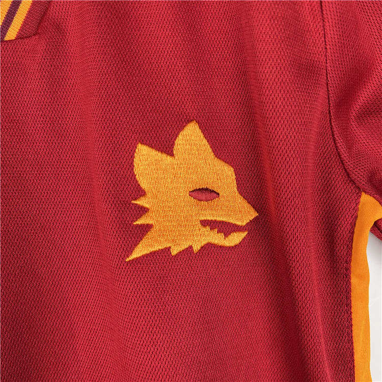 Kids AS Roma 2324 Home Kit ShirtShorts - Official Replica 18780