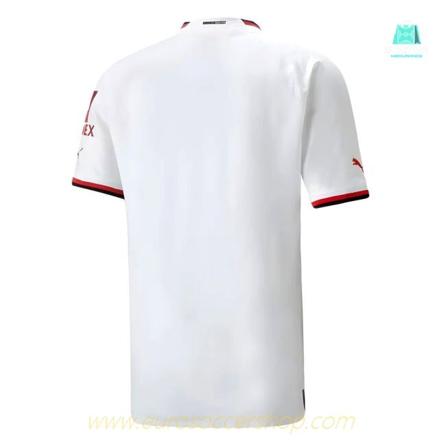 2022-2023 AC Milan Authentic Away Shirt (Your Name)