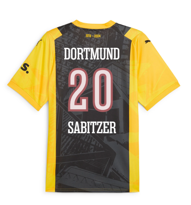 Borussia Dortmund SABITZER 20 50th Anniversary Special Edition Jersey 23-24