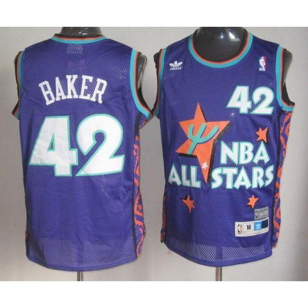 Game Day Rare Men's Milwaukee Bucks #42 Vin Purple Basketball Jersey