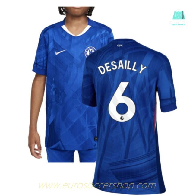 2025-2026 Chelsea Home Shirt (Kids) (Desailly 6)