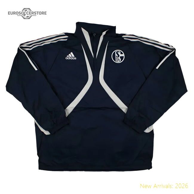 Top-Quality Schalke 2009-10 Adidas Training Jacket (Xl) (Excellent)