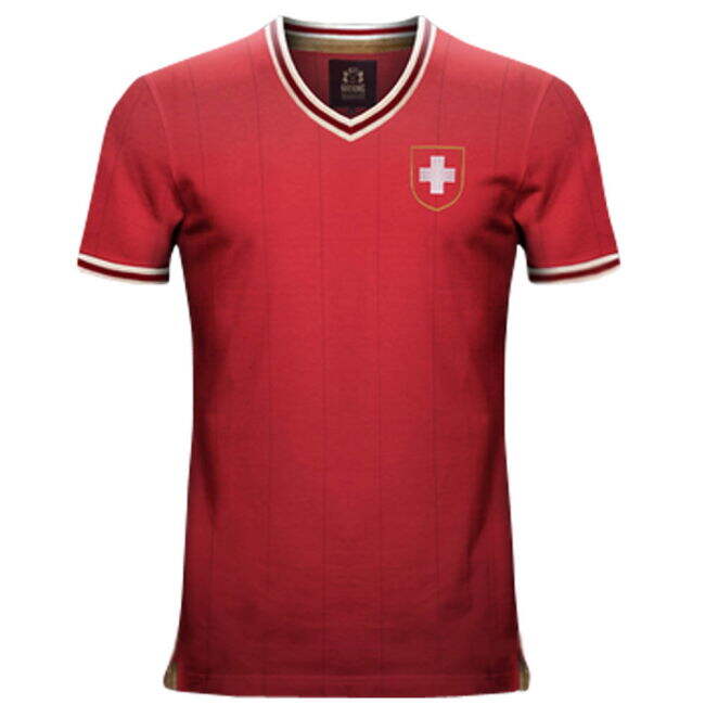 Latest Comfortable Switzerland Home Team Kit (1)