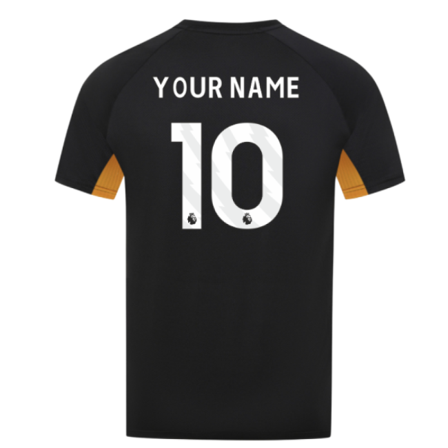2025-2026 Wolves Coaches Training T-shirt (black) (your Name)